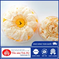 Tổ yến tinh chế tự nhiên sơ mướp chân 100gr