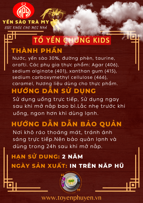 Tổ yến chưng phú yên Trà My